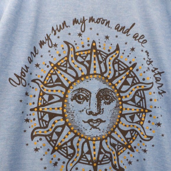 FREEZE, large, blue short sleeve tee, BNWOT - Picture 1 of 5